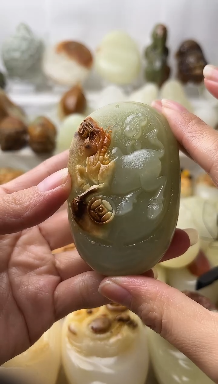 石材古青石棉纹正常不退换牛