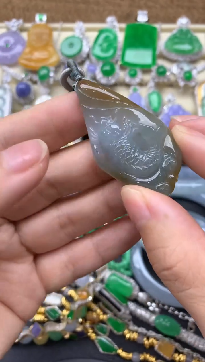 【闪购商品】翡翠颈饰未镶嵌109-中国好珍宝