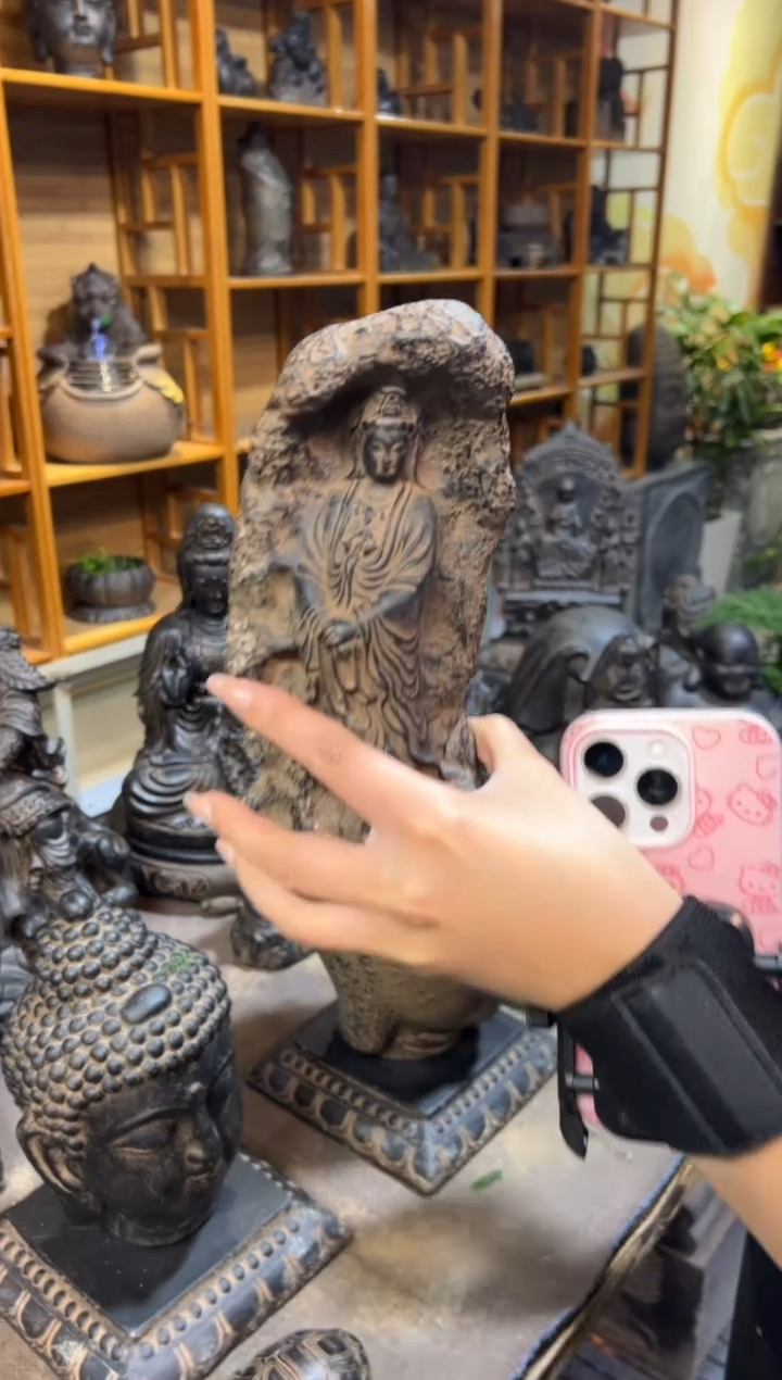 陶土【火山泥】普慈观音