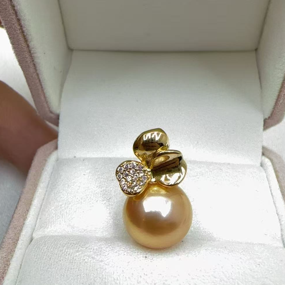 【小苹果吊坠】天然淡水珍珠颈饰