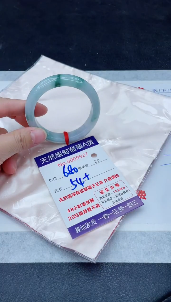 未镶嵌手镯翡翠680.00