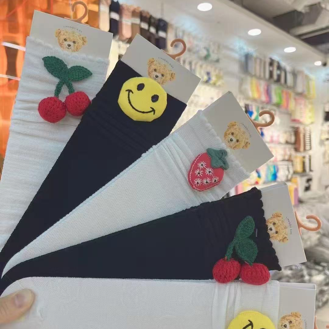 女透气冬季常规款拼接纯色春季夏季中筒袜秋季