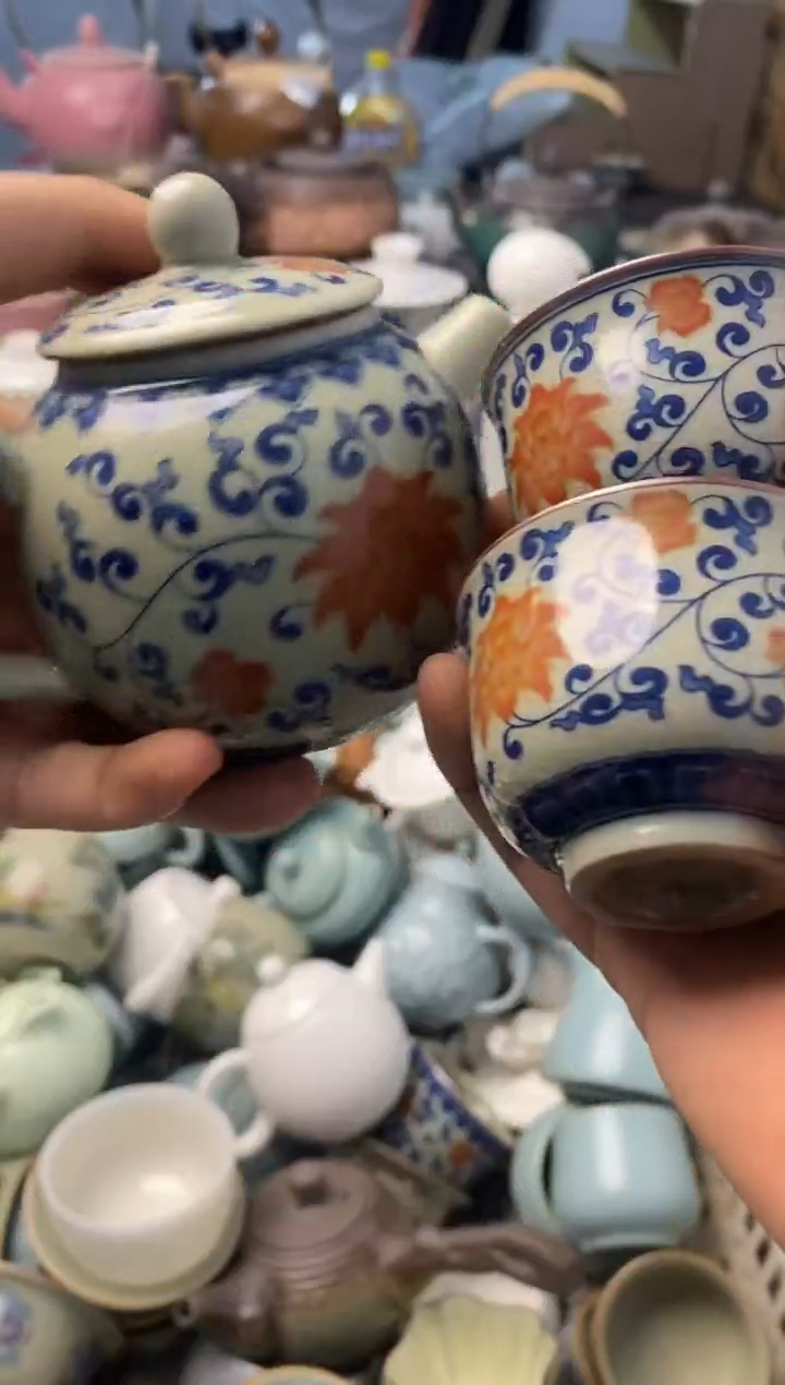 高端 茶壶 茶杯 茶具 轻轻微瑕