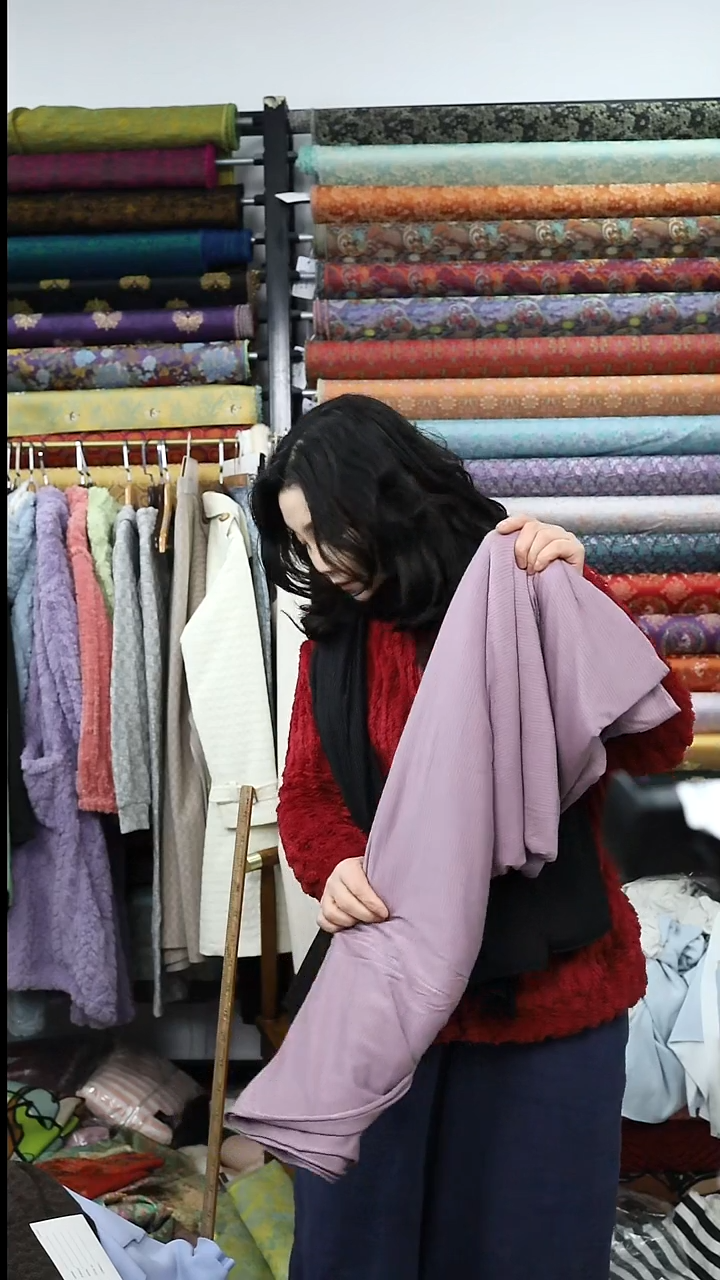 莫代尔纤维白**丁银纤维导电款-紫色1.5米255元