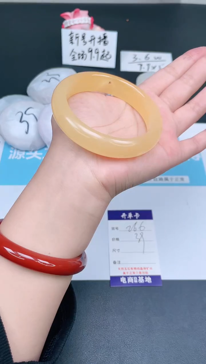 【闪购商品】石英质玉手镯未镶嵌266-60.9
