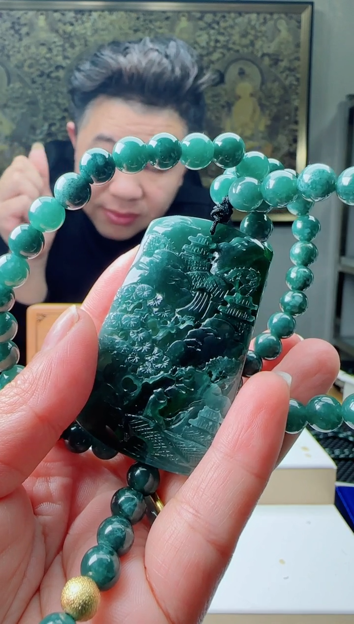 【闪购商品】翡翠颈饰未镶嵌多样性随机发其一