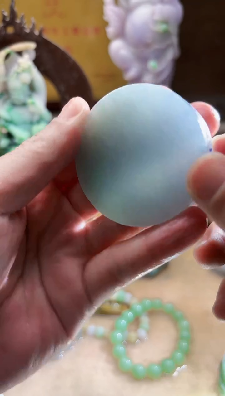 未镶嵌挂件翡翠A货张麦8675