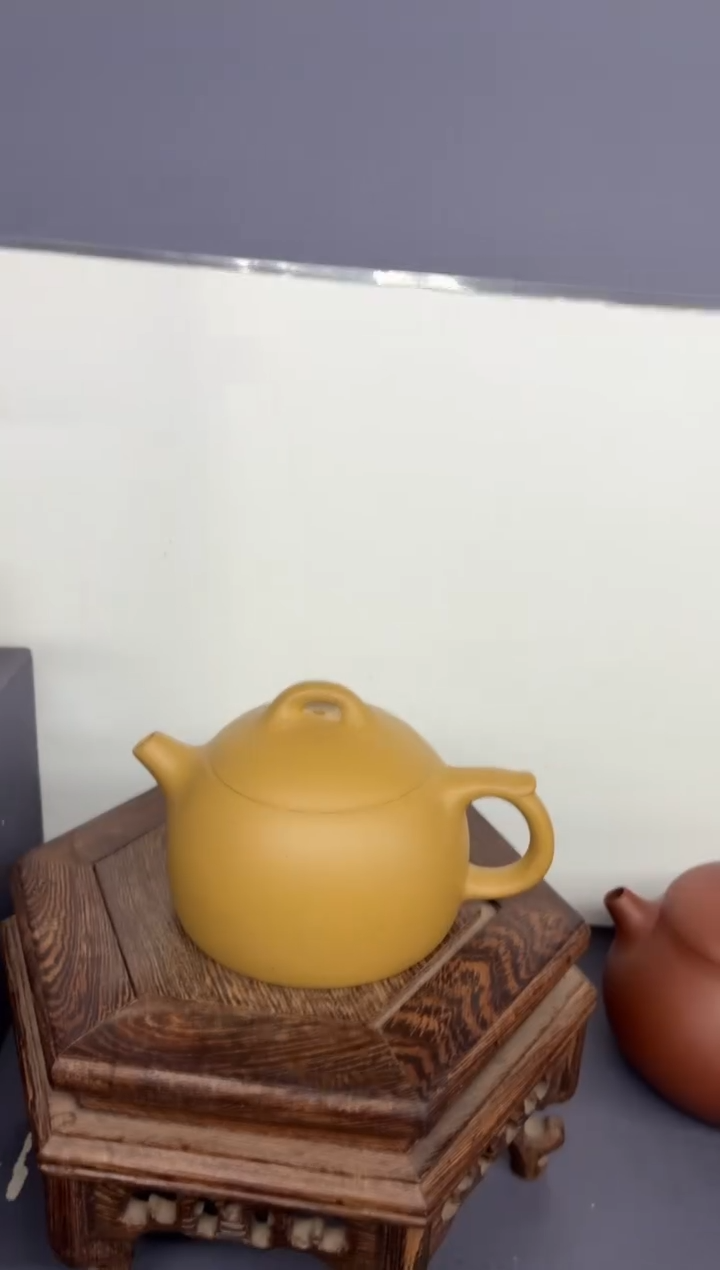 茶壶紫砂黄金段 半秦权