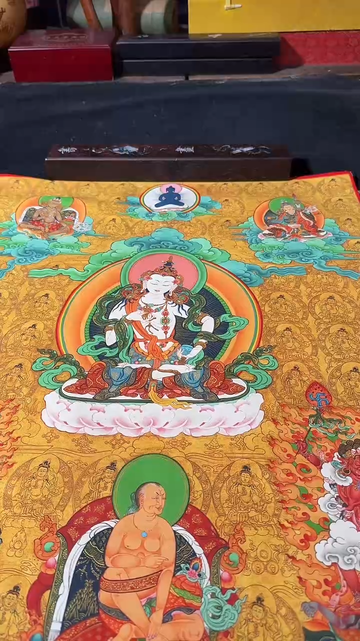 卷轴画藏式珍藏彩绘艺术馆97