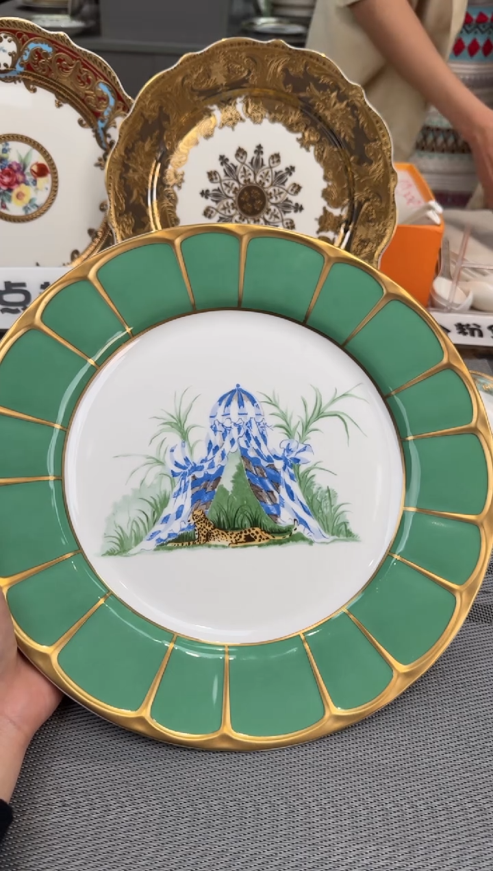 【闪购商品】瓷片12寸展示盘正品1个  福利价