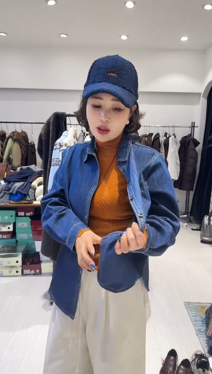 牛仔衣设计师款新款