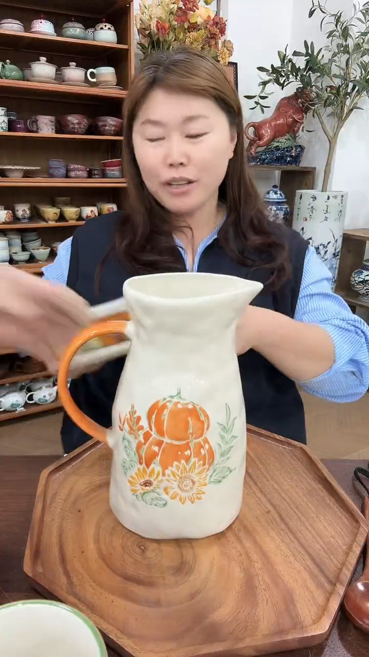 陶南瓜凉水壶....