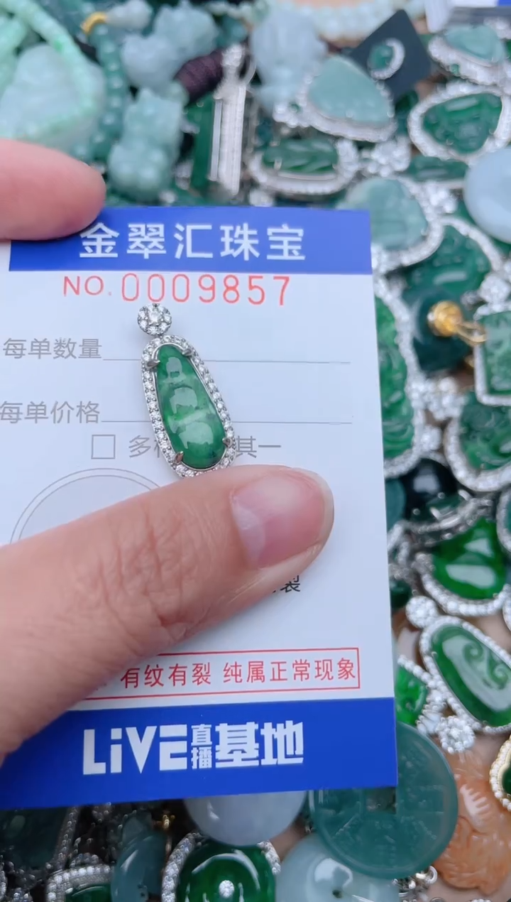 【闪购商品】翡翠颈饰未镶嵌9857......1