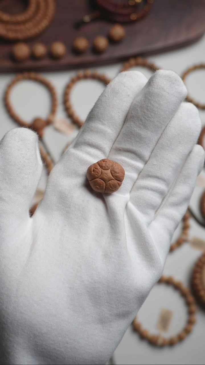 手串凤眼菩提21mm梅花肌肉五星