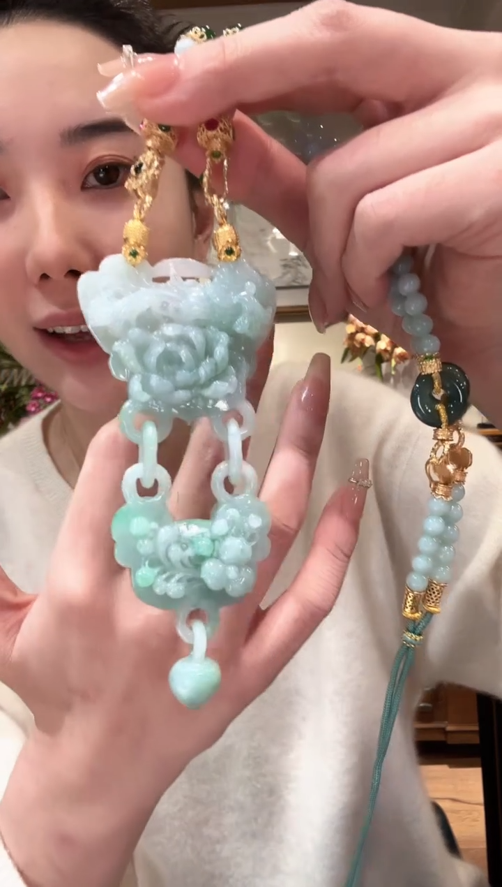 【闪购商品】翡翠颈饰未镶嵌国风