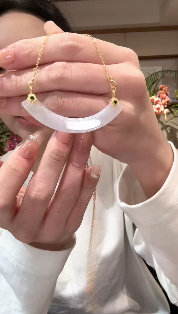 【闪购商品】翡翠颈饰未镶嵌国风