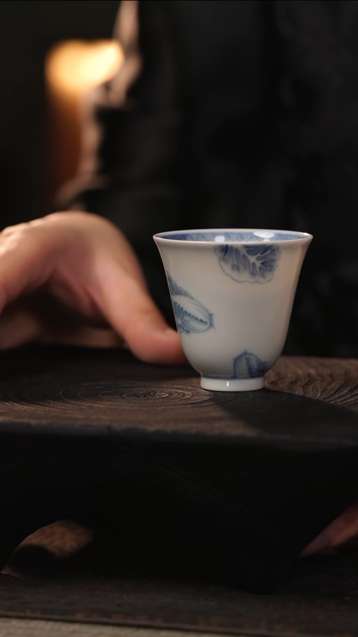 【闪购商品】善见堂 余蕴堂青花福利杯