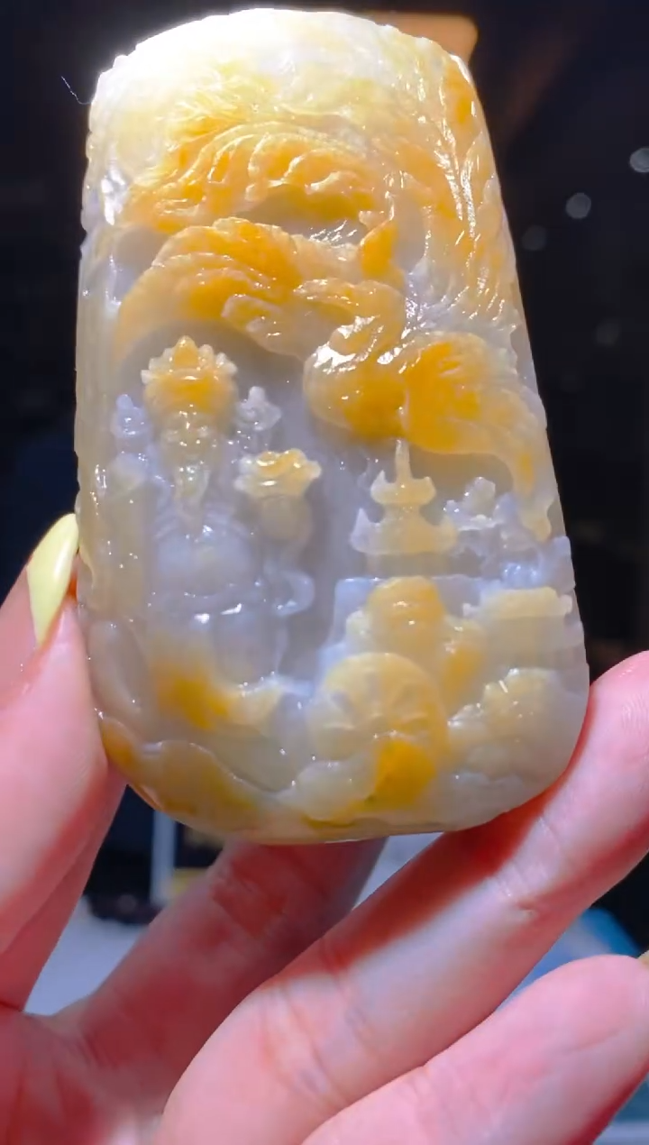 【闪购商品】定制翡翠未镶嵌XL闪购毛货链接LYH029