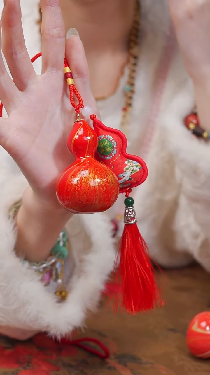 229漆艺工艺小葫芦29.9