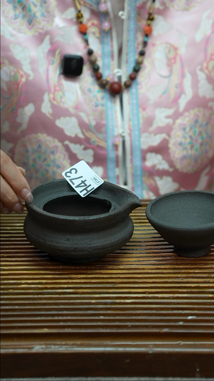 万古烧粗陶手工茶具
