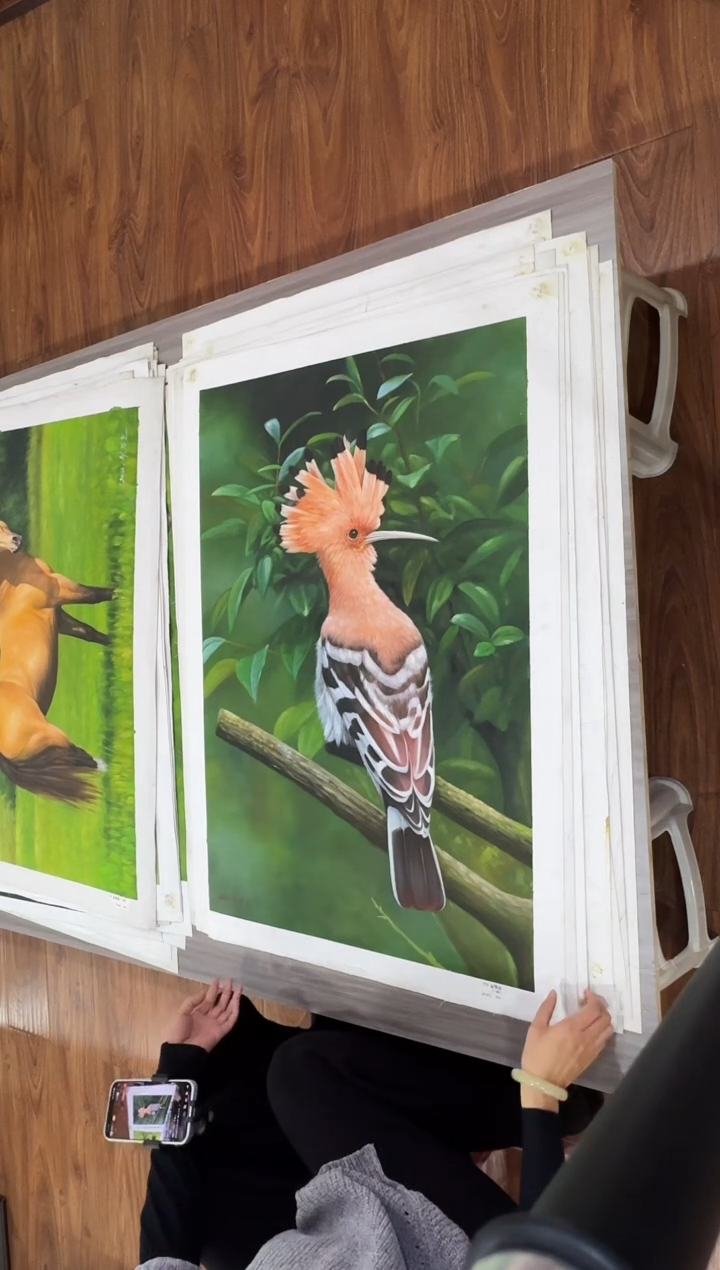 油画【135号】约90*60cm丨朝鲜原创纯手绘孤品油画丨顺丰包邮