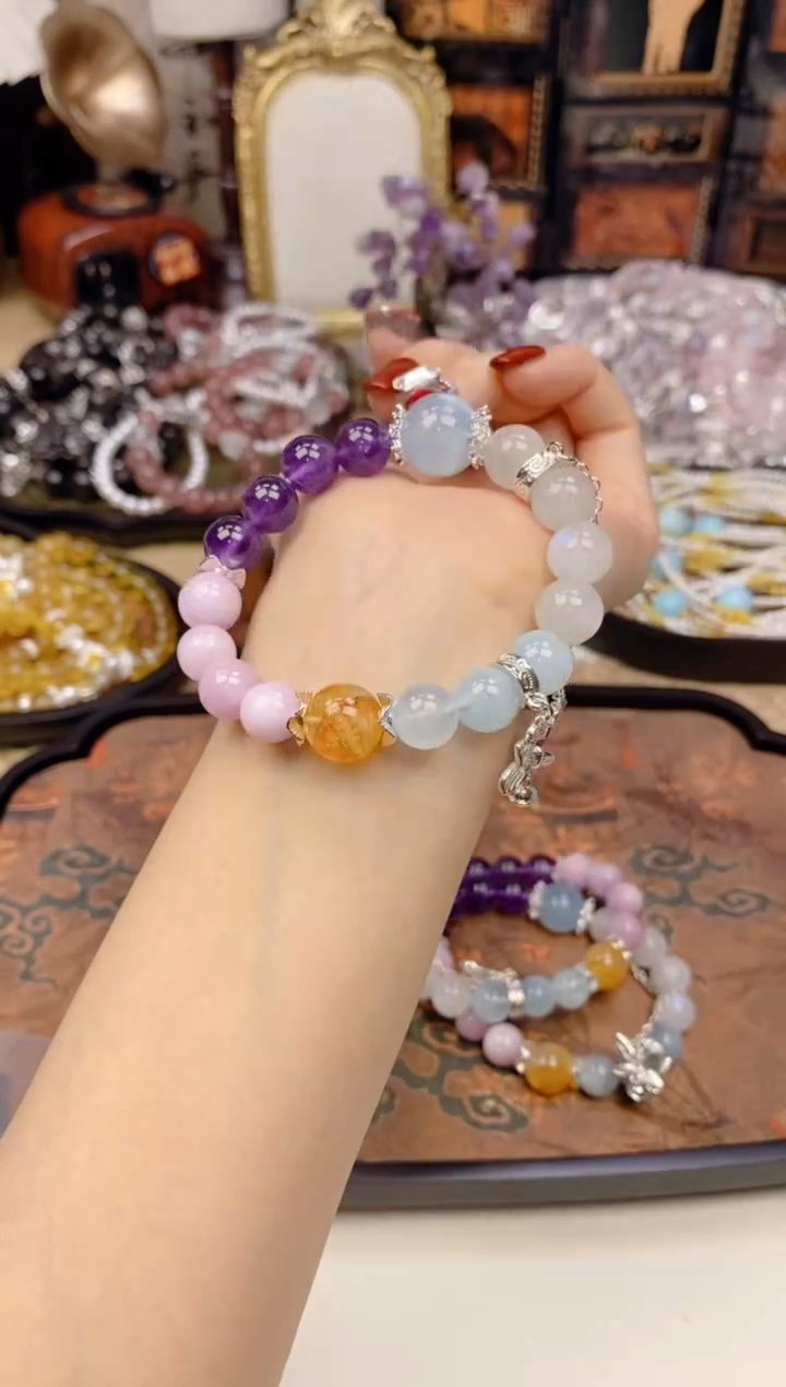 【闪购商品】水晶手链未镶嵌1360手串