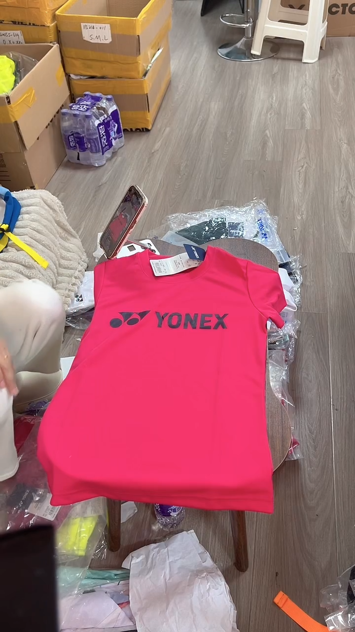 21 正品微瑕 女款红色短袖S