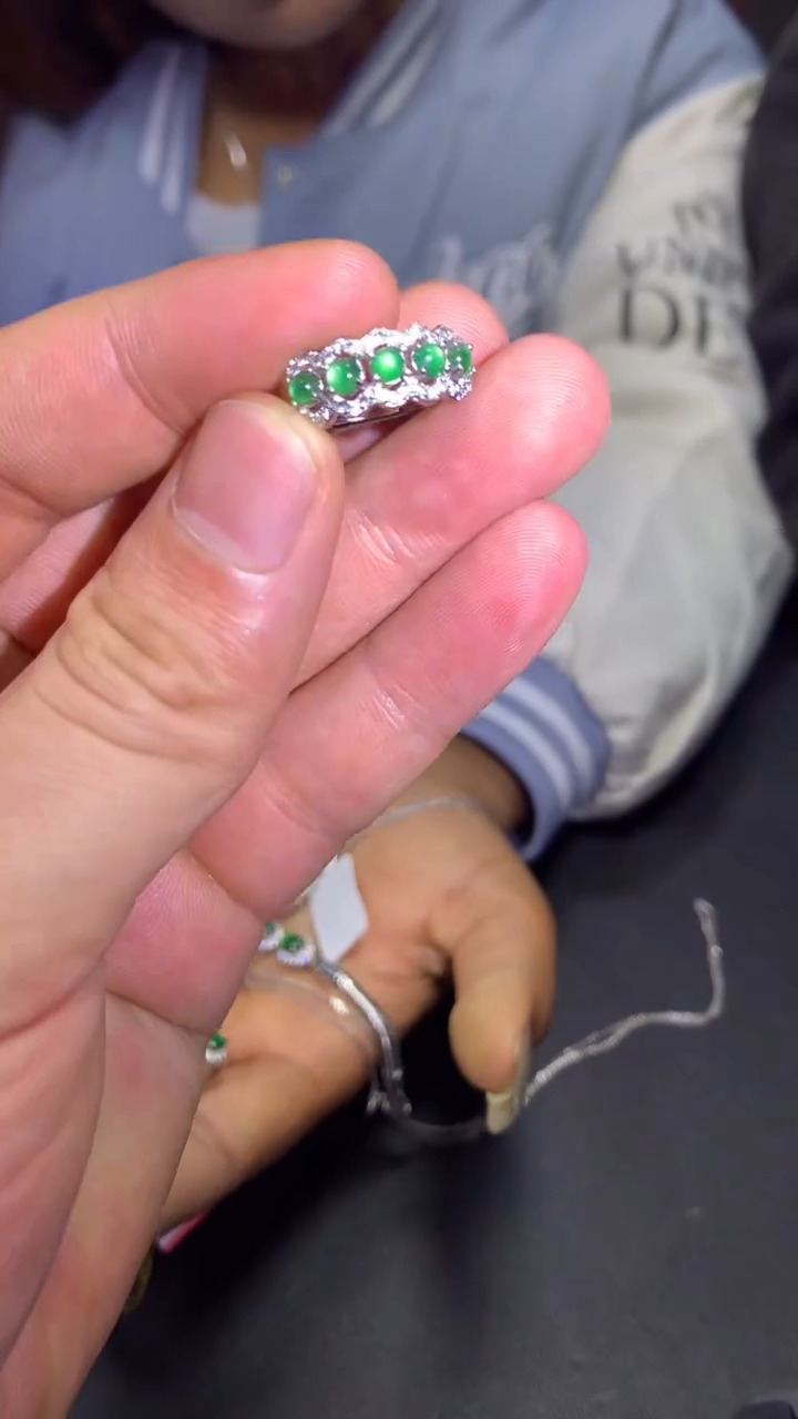 【闪购商品】翡翠戒指未镶嵌0698921646/多样性发一