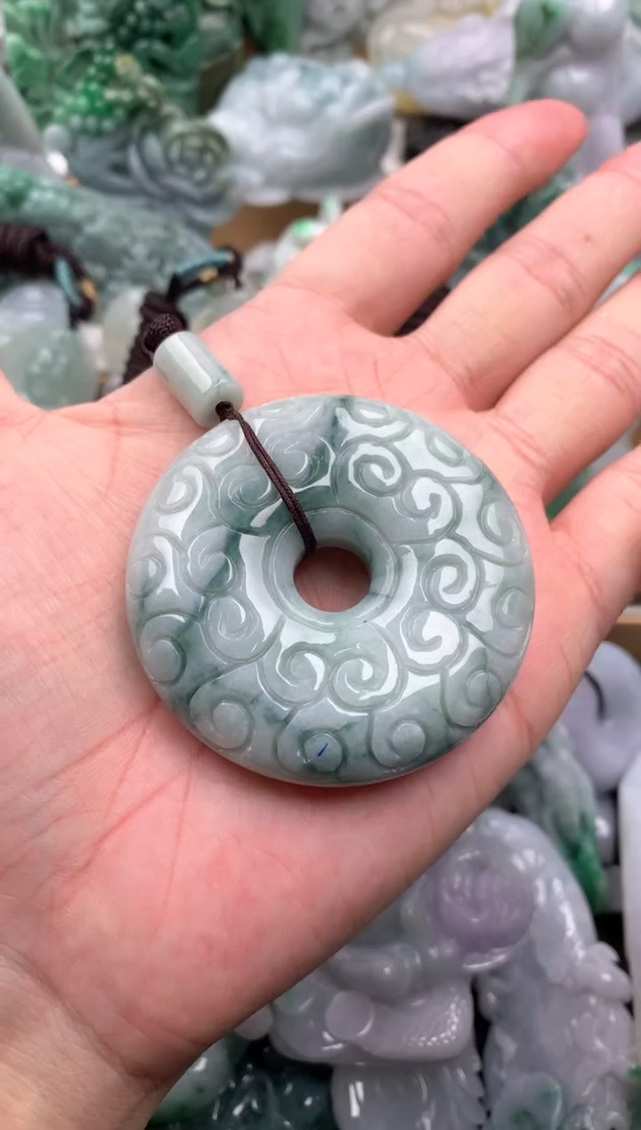 吊坠(不含链)未镶嵌翡翠1