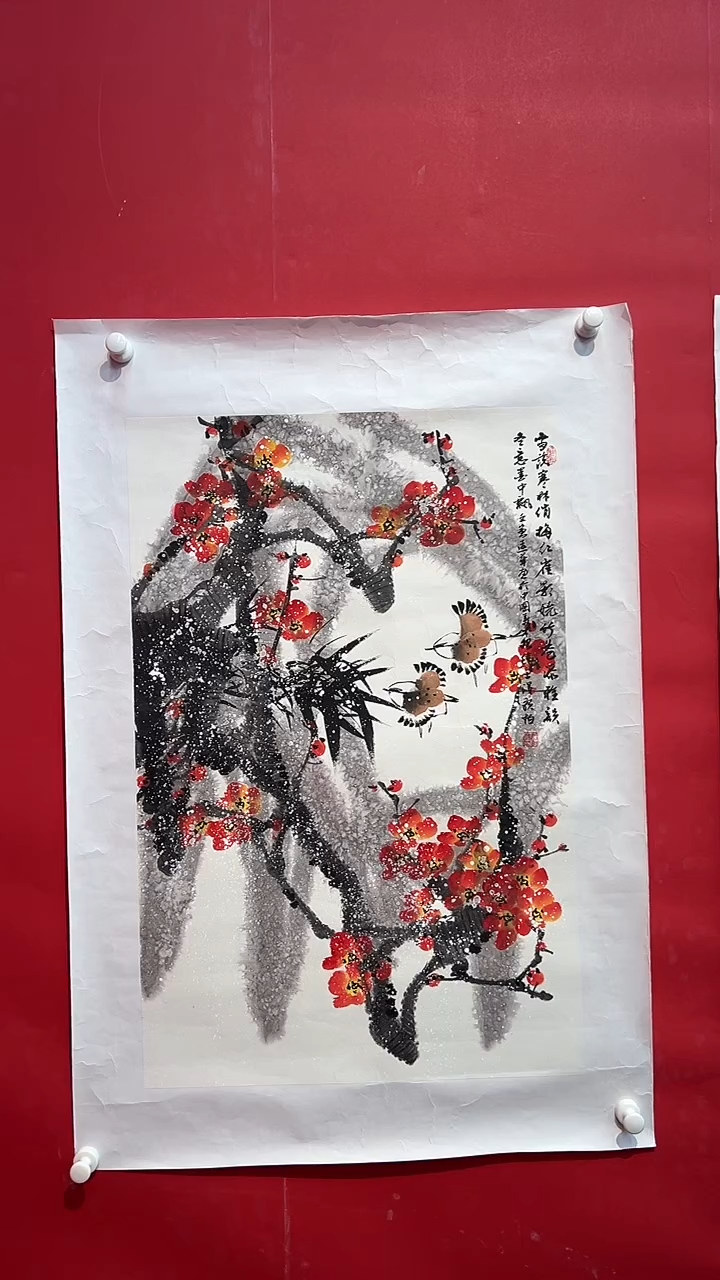 国画画家陆远华纯手绘原作