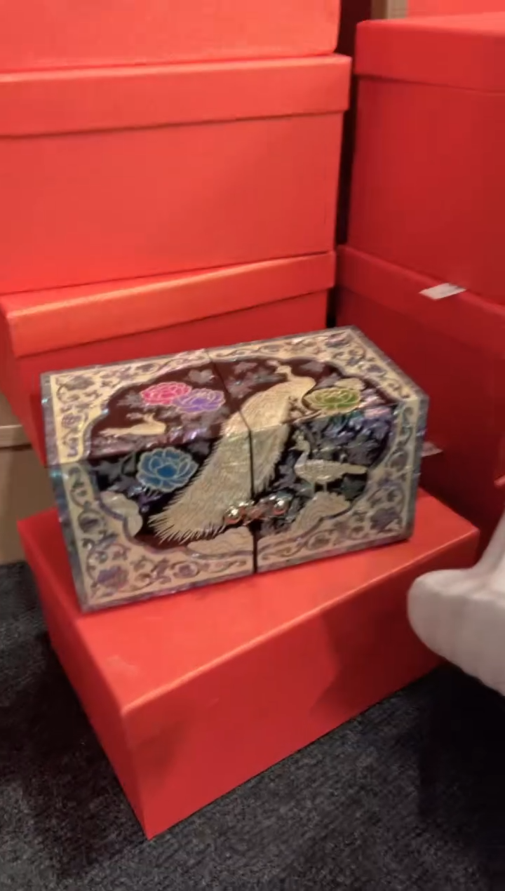 【闪购商品】微瑕不退换弘贝雅螺钿漆器文化馆