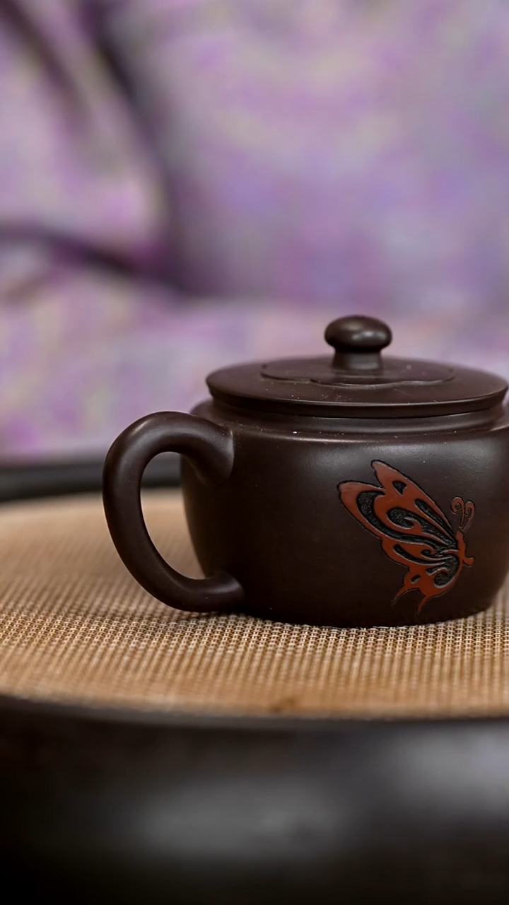 茶壶紫砂YLX6 寻梦   甲级紫泥   140cc