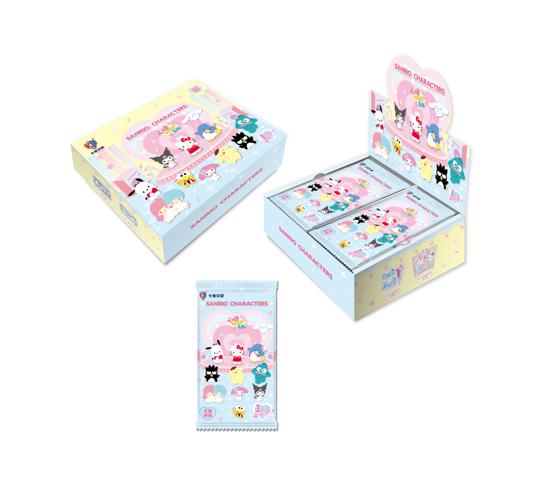 【亿*CC】五弹(1)卡宝文创三丽鸥家族收藏卡牌盲盒默认代拆