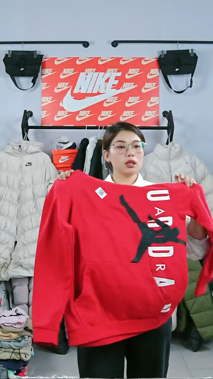 985闪购编码Nike/Jordan运动衣以直播间过款为准尺码XL