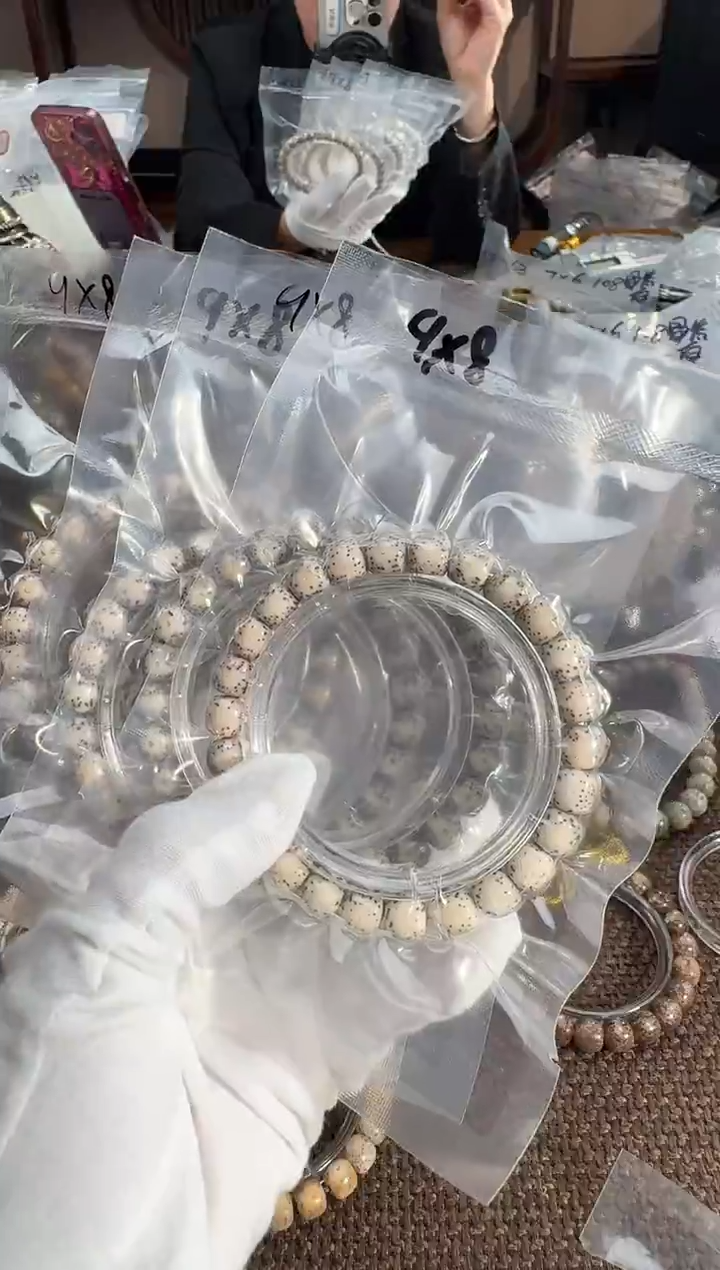 手串星月菩提半壁留白（9*8）3027