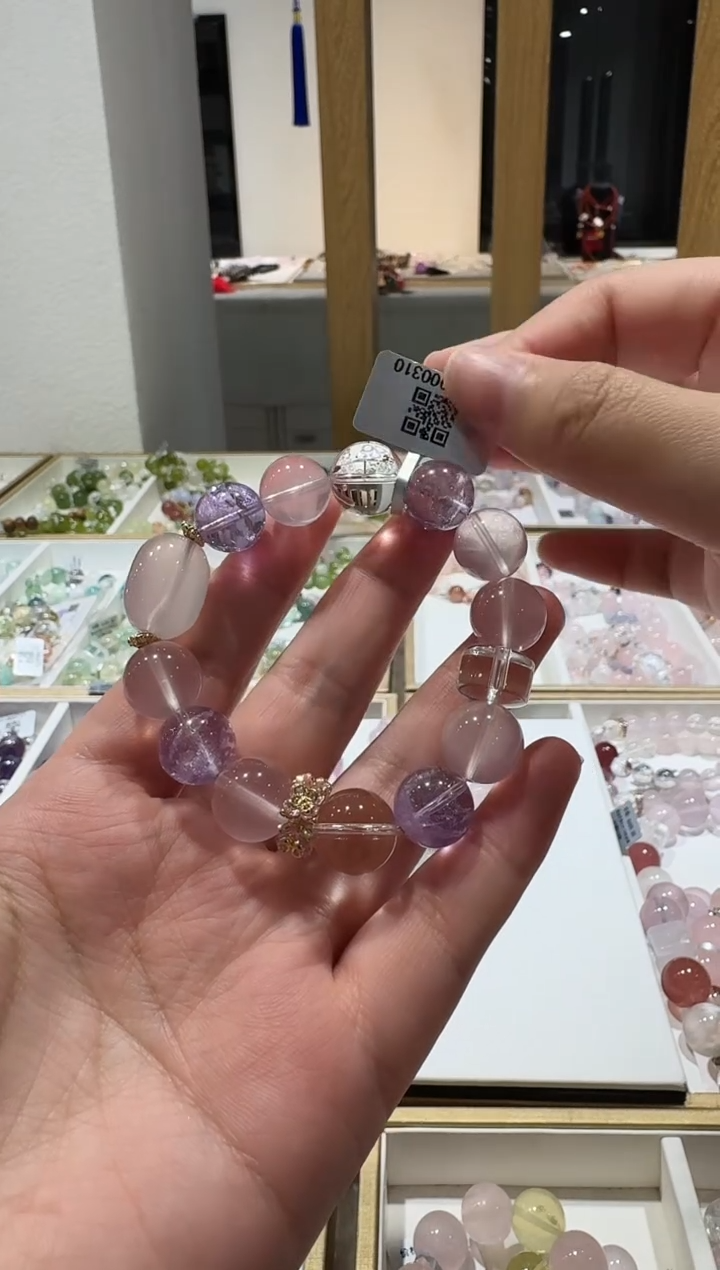未镶嵌手链水晶手串