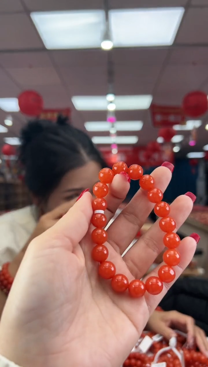 【闪购商品】南红玛瑙珠串未镶嵌多样发其一/10/HS9992258