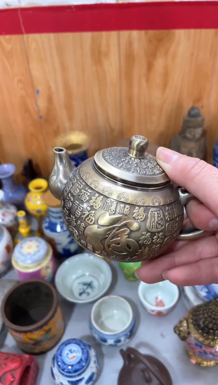 【闪购商品】1宫廷影视老旧工艺摆件