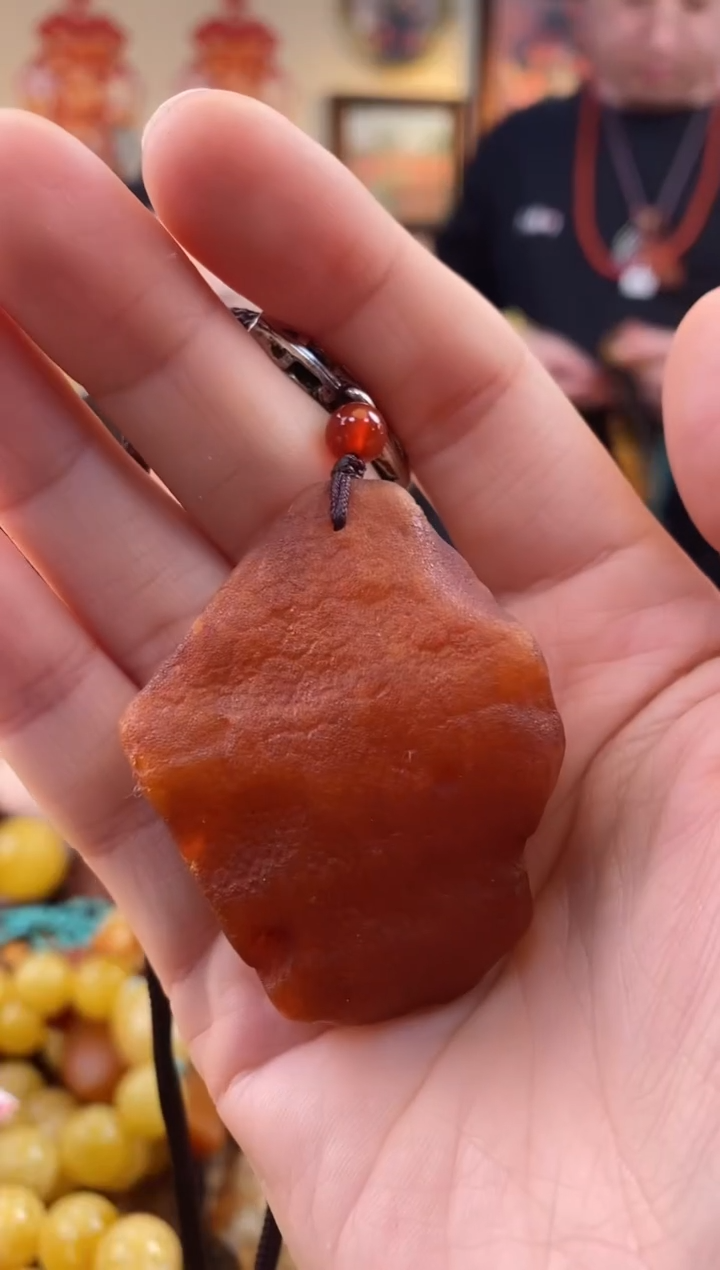 【闪购商品】琥珀颈饰未镶嵌吊坠