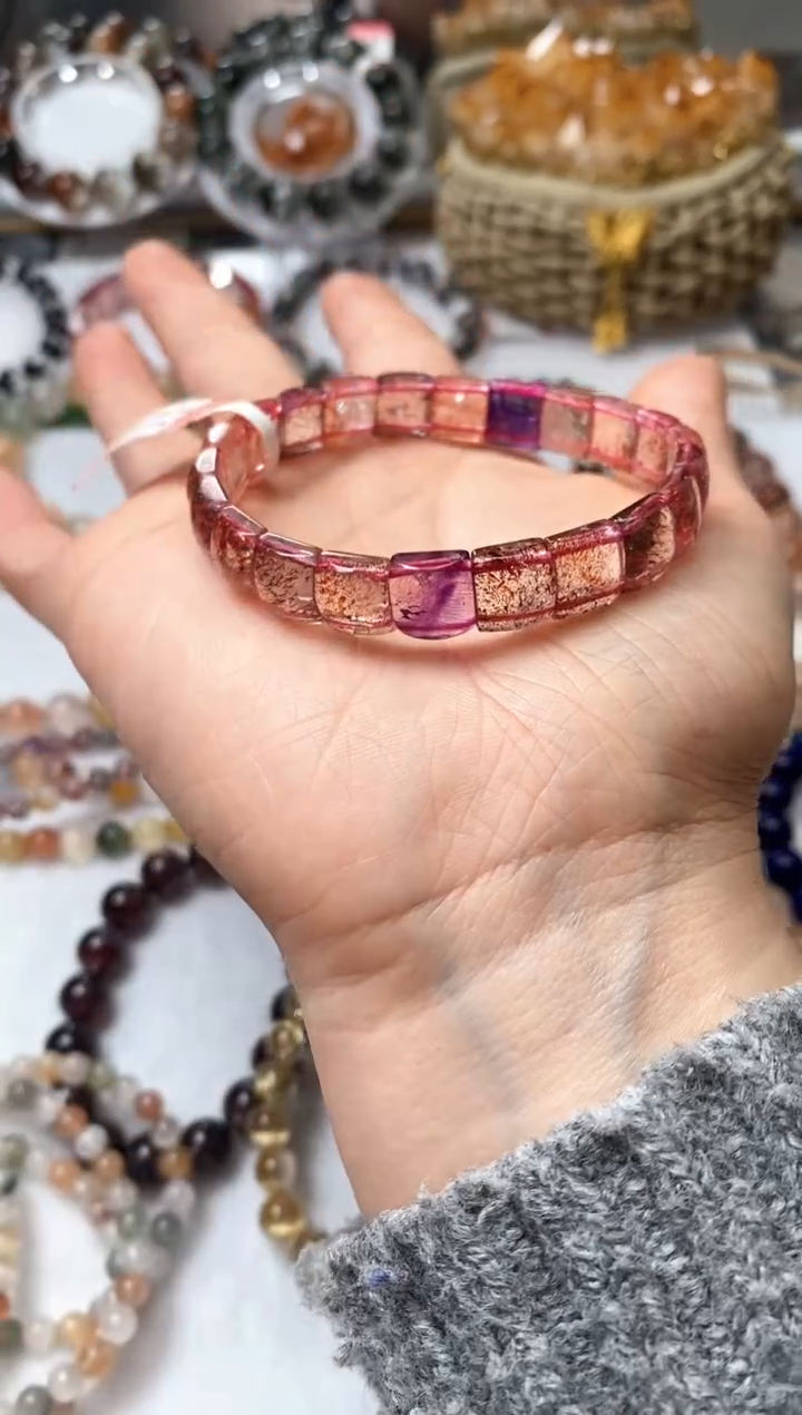 未镶嵌手链水晶超七手牌