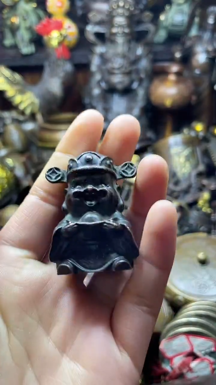 闪购链接，点击下单，有运费险，铜摆件