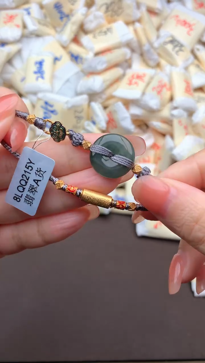 【闪购商品】翡翠挂件银S925镶嵌一30