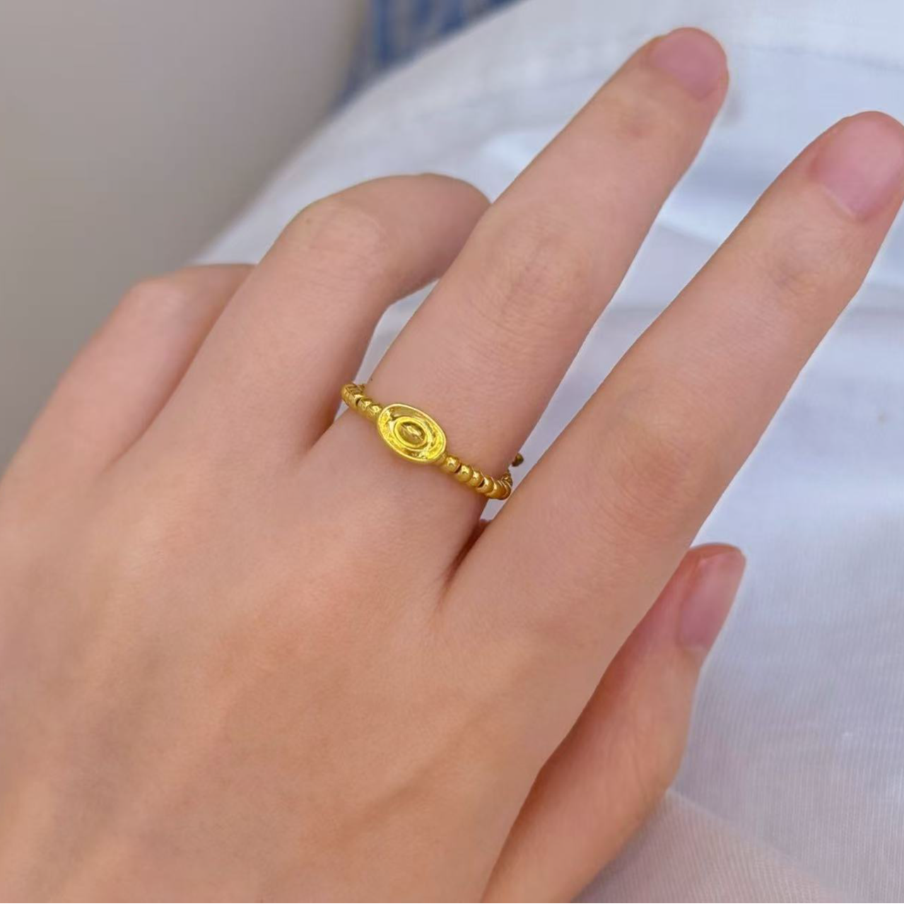 足金999元宝配件精美百搭DIY自由组合#01603（质检中心发货）