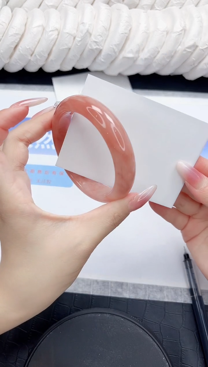 未镶嵌手镯石英质玉142-60