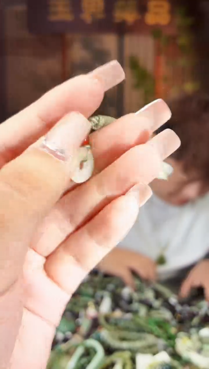 和田玉未镶嵌颈饰拍一发一