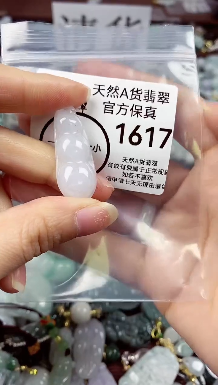 【闪购商品】翡翠颈饰未镶嵌天然A货翡翠1617