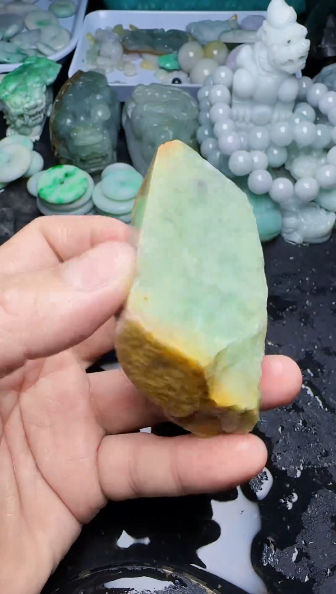 颈饰未镶嵌翡翠L*栾050