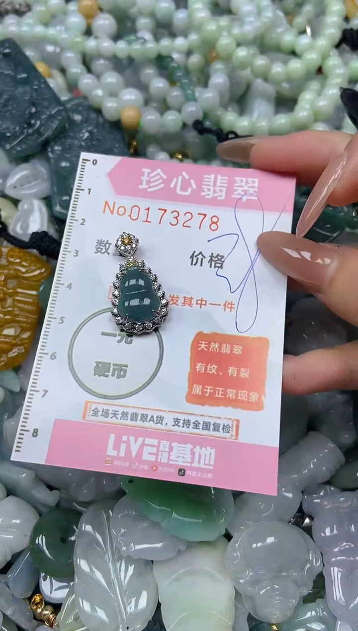 【闪购商品】翡翠颈饰未镶嵌闪购0173278