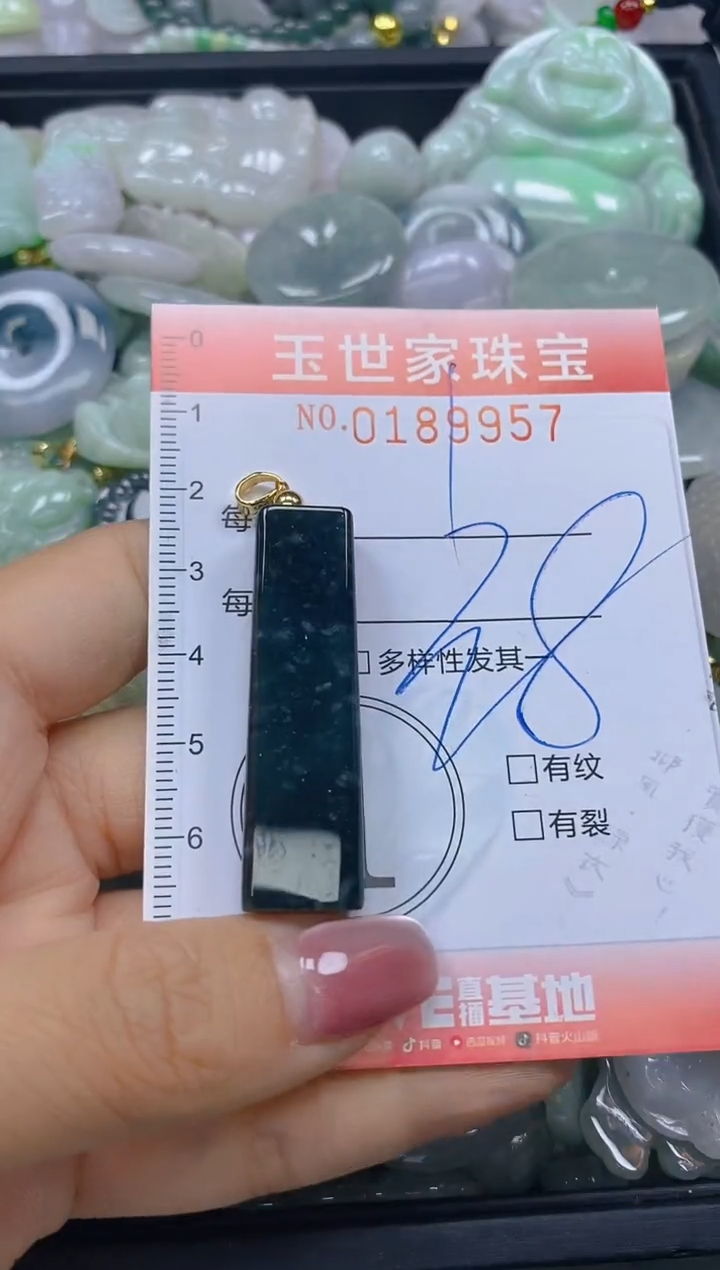 【闪购商品】翡翠颈饰未镶嵌闪购0189957