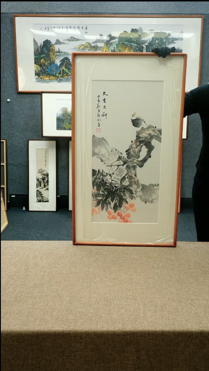 【闪购商品】国画52*92陈默如老师花鸟